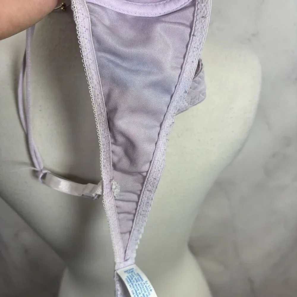 Vintage 80s Underwire Lingerie Bra Colorful Floral Lace Sexy Shape Mate 36B Lot